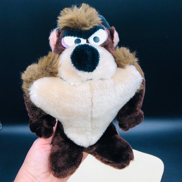 1971 Warner Bros Looney Tunes Tasmanian Devil Stuffed Plush Vintage Toys - Picture 6 of 10